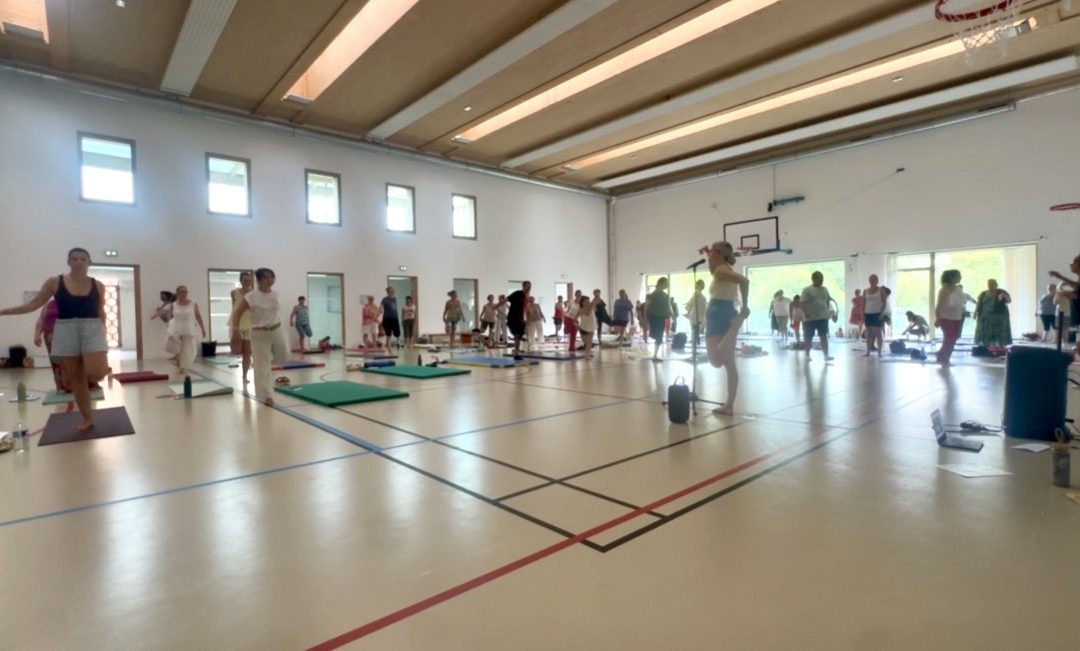 Atelier bien-être pour 80 professionnelles de la petite enfance au Vésinet